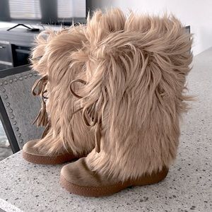 Pajar fur après ski boots